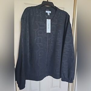 NWT Calvin Klein All Over Print Jacket